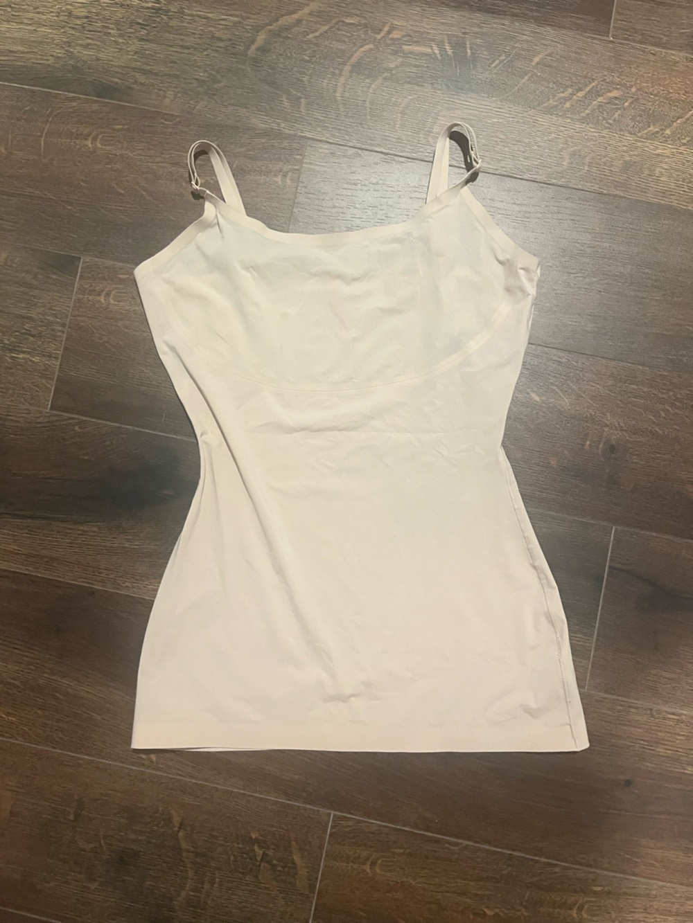 SPANX Light Cream Seamless Shaping Tank